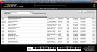 BizWizard Order Manager Point of Sale BackOffice Software Work with Customer Accounts Screenshot Thumbnail