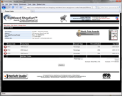 Promotional Codes Example in Awards and Trophy Shopping Cart